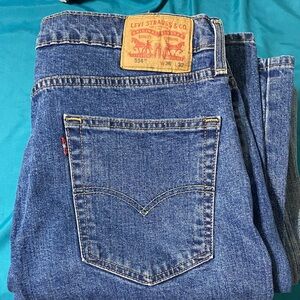 Levi's Slim Straight Blue Jeans